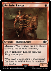 Rohirrim Lancer [The Lord of the Rings: Tales of Middle-Earth] MTG Single Magic: The Gathering  | Multizone: Comics And Games