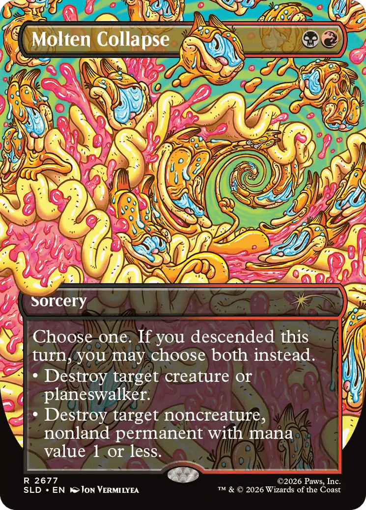 Molten Collapse [Secret Lair Drop Series] MTG Single Magic: The Gathering  | Multizone: Comics And Games