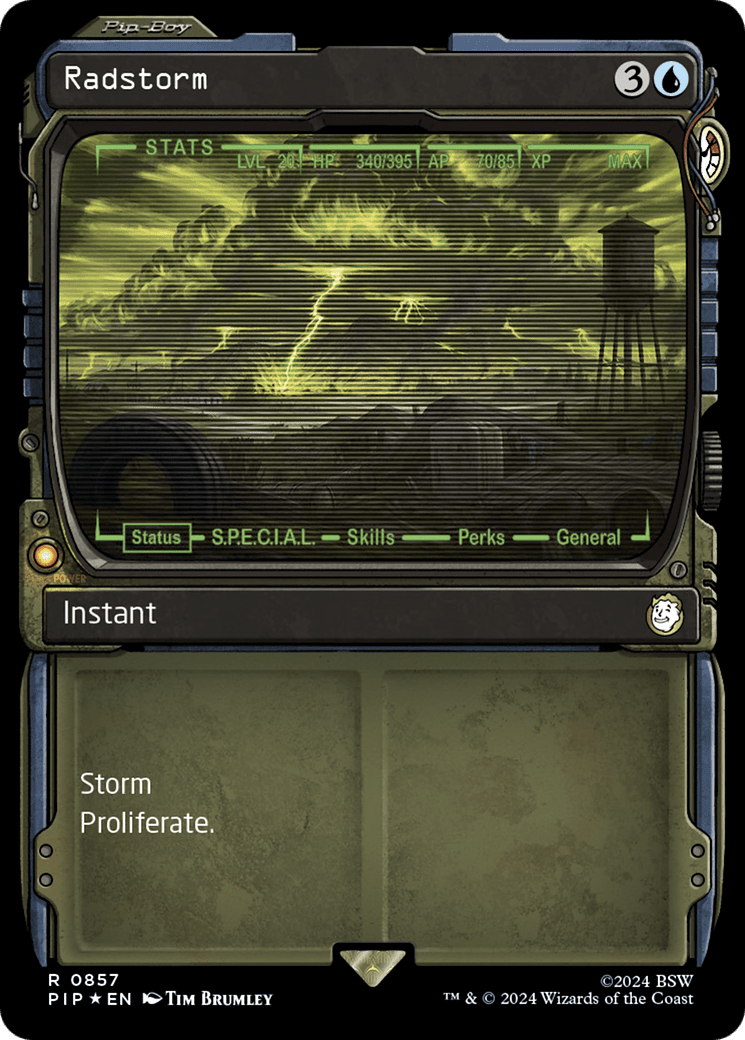 Radstorm (Showcase) (Surge Foil) [Fallout] MTG Single Magic: The Gathering  | Multizone: Comics And Games