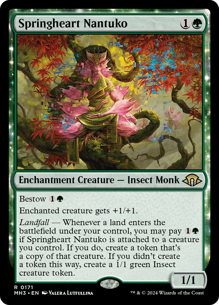 Springheart Nantuko [Modern Horizons 3] MTG Single Magic: The Gathering  | Multizone: Comics And Games