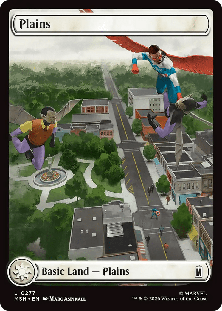 Plains (0277) [Marvel Super Heroes] MTG Single Magic: The Gathering  | Multizone: Comics And Games