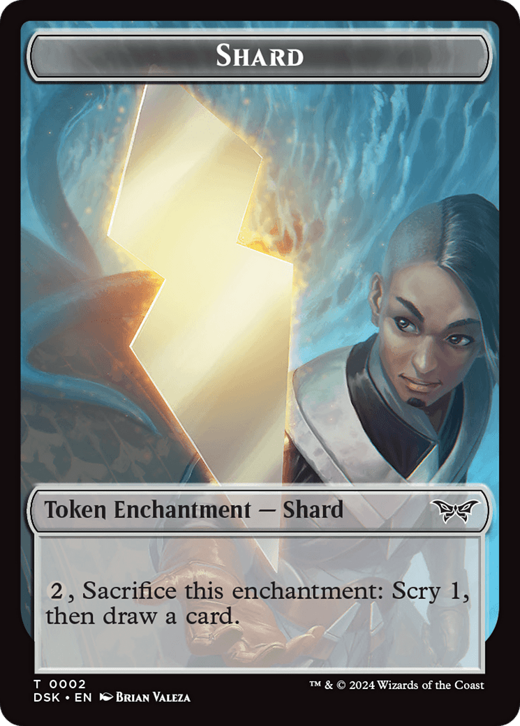 Shard Token [Duskmourn: House of Horror Tokens] MTG Single Magic: The Gathering  | Multizone: Comics And Games