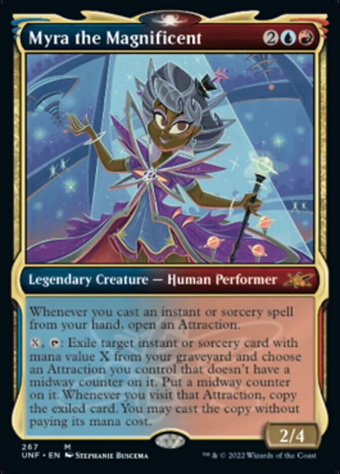 Myra the Magnificent (Showcase) [Unfinity] MTG Single Magic: The Gathering  | Multizone: Comics And Games