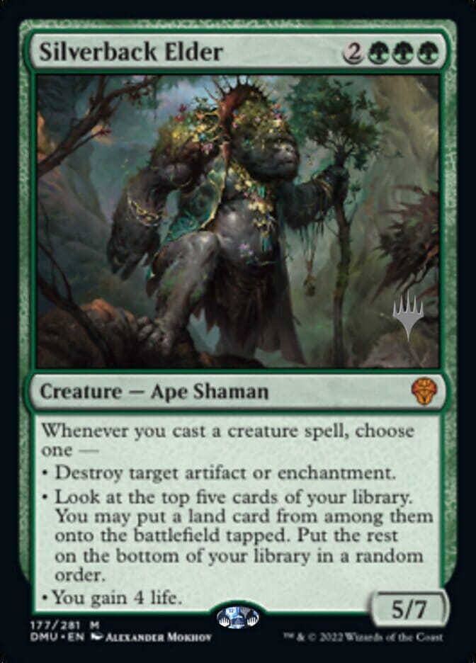 Silverback Elder (Promo Pack) [Dominaria United Promos] MTG Single Magic: The Gathering  | Multizone: Comics And Games