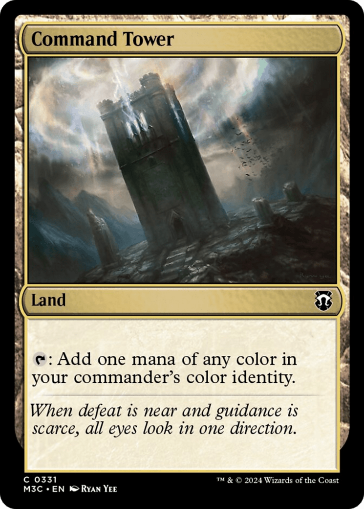 Command Tower [Modern Horizons 3 Commander] MTG Single Magic: The Gathering  | Multizone: Comics And Games