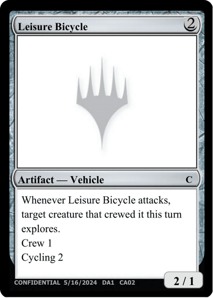 Leisure Bicycle [Unknown Event] MTG Single Magic: The Gathering  | Multizone: Comics And Games