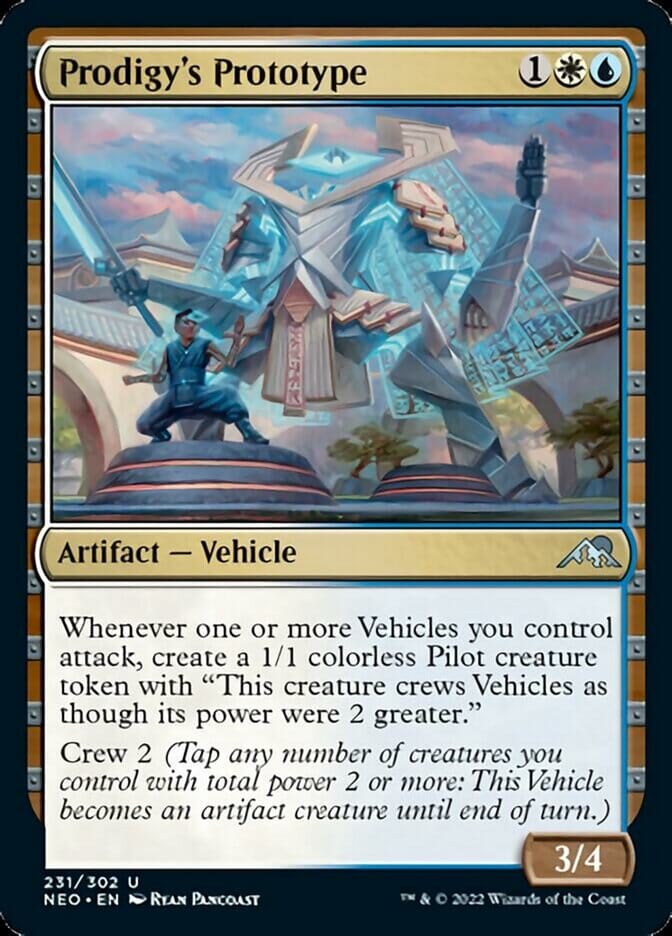 Prodigy's Prototype [Kamigawa: Neon Dynasty] MTG Single Magic: The Gathering  | Multizone: Comics And Games