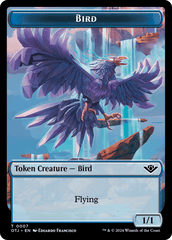 Bird // Plot Double-Sided Token [Outlaws of Thunder Junction Tokens] MTG Single Magic: The Gathering  | Multizone: Comics And Games