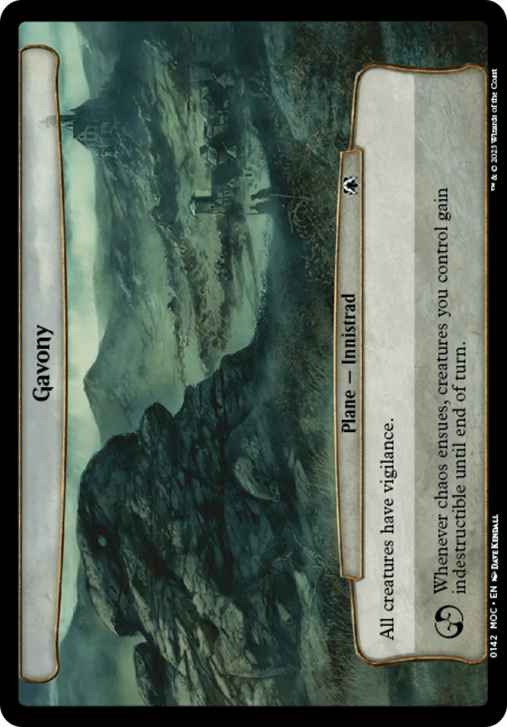 Gavony [March of the Machine Commander] MTG Single Magic: The Gathering  | Multizone: Comics And Games