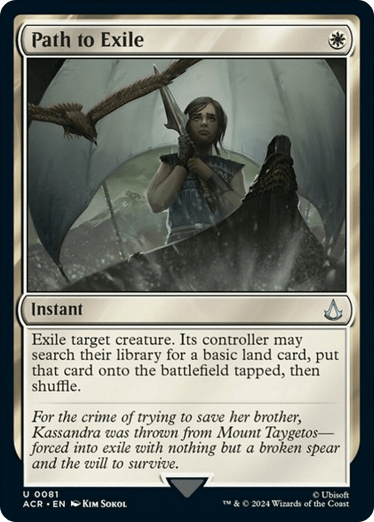 Path to Exile [Assassin's Creed] MTG Single Magic: The Gathering  | Multizone: Comics And Games