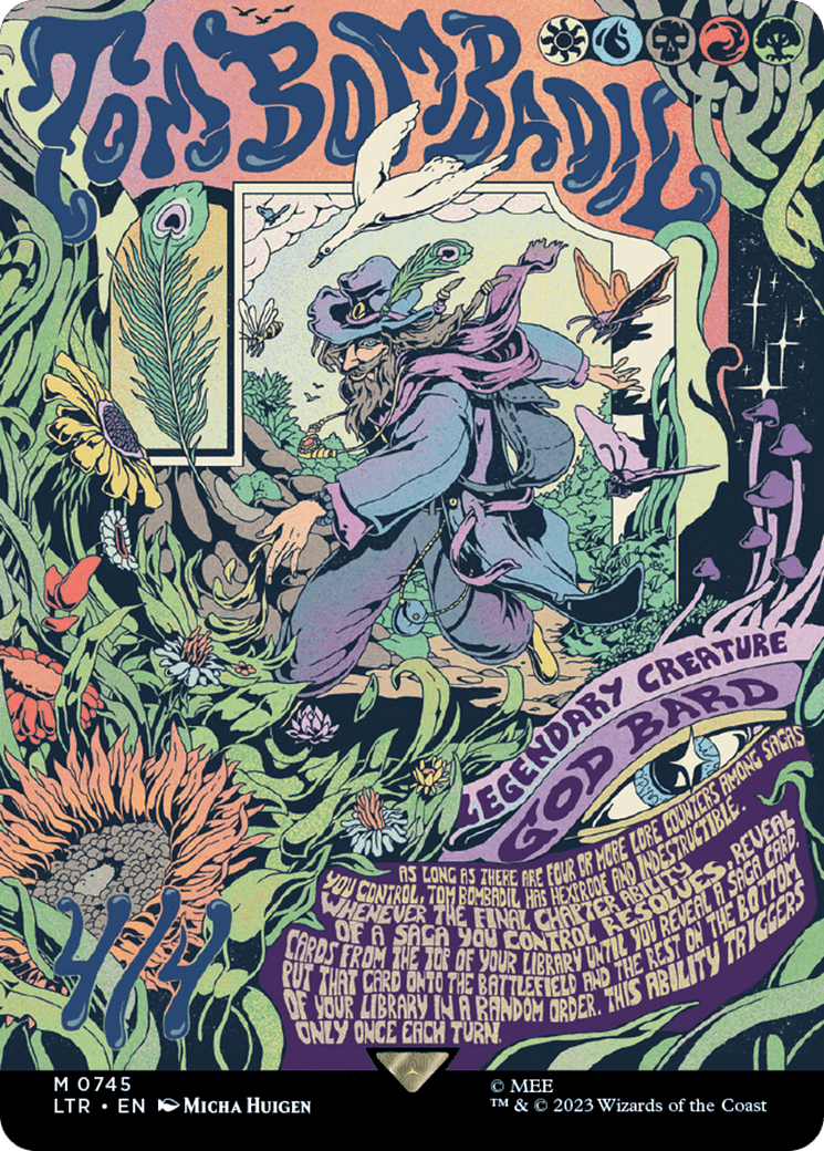 Tom Bombadil (Borderless Poster) [The Lord of the Rings: Tales of Middle-Earth] MTG Single Magic: The Gathering  | Multizone: Comics And Games