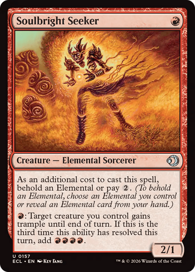 Soulbright Seeker [Lorwyn Eclipsed] MTG Single Magic: The Gathering  | Multizone: Comics And Games