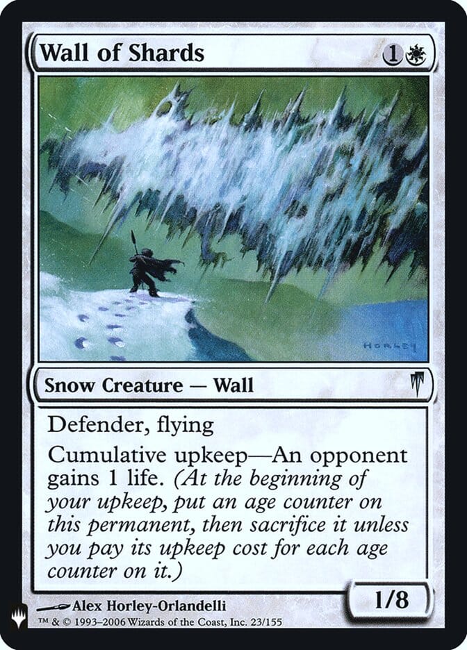 Wall of Shards [Mystery Booster] MTG Single Magic: The Gathering  | Multizone: Comics And Games