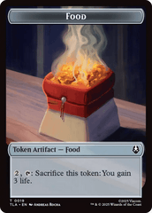 Ballistic Boulder // Food (0019) Double-Sided Token [Avatar: The Last Airbender Tokens] MTG Single Magic: The Gathering  | Multizone: Comics And Games