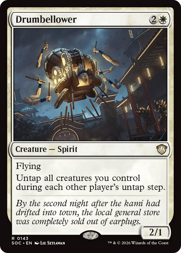Drumbellower [Secrets of Strixhaven Commander] MTG Single Magic: The Gathering  | Multizone: Comics And Games