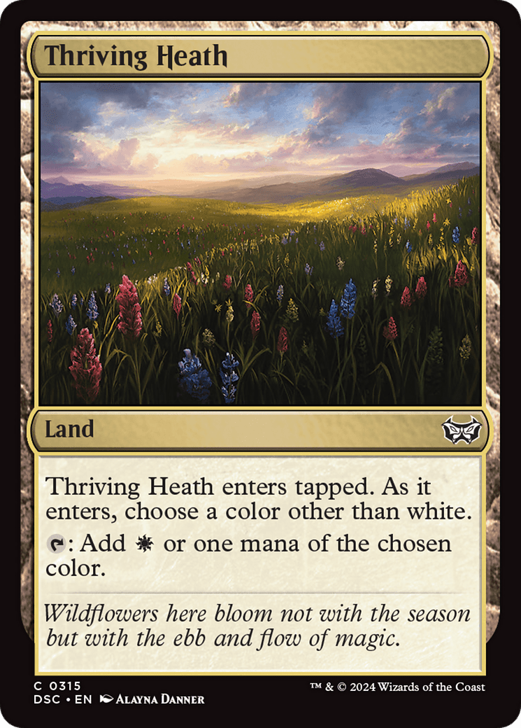 Thriving Heath [Duskmourn: House of Horror Commander] MTG Single Magic: The Gathering  | Multizone: Comics And Games