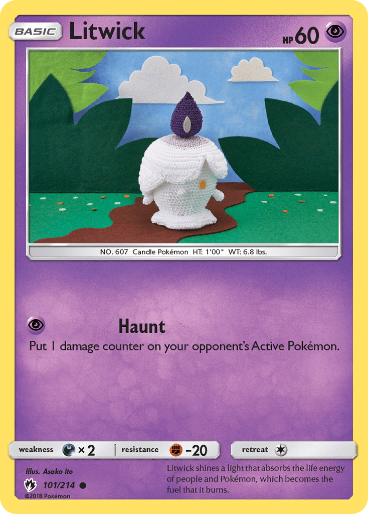 Litwick (101/214) [Sun & Moon: Lost Thunder] Pokemon Single Pokémon  | Multizone: Comics And Games