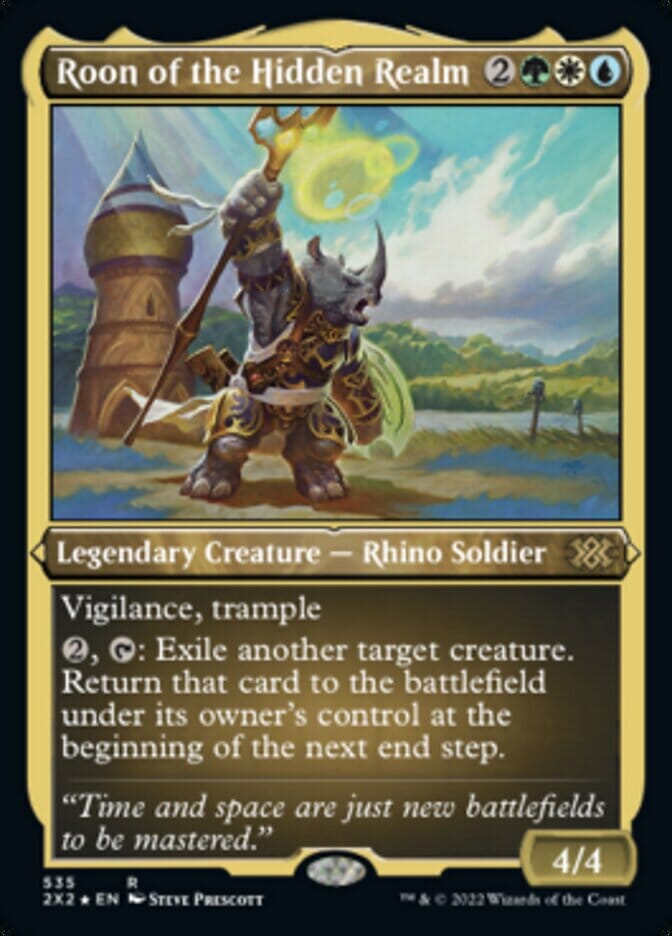 Roon of the Hidden Realm (Foil Etched) [Double Masters 2022] MTG Single Magic: The Gathering  | Multizone: Comics And Games