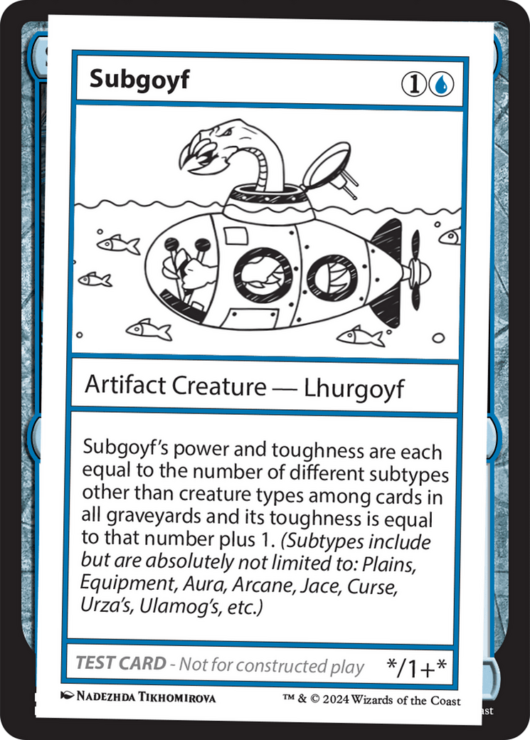 Subgoyf [Mystery Booster 2 Playtest Cards] MTG Single Magic: The Gathering  | Multizone: Comics And Games