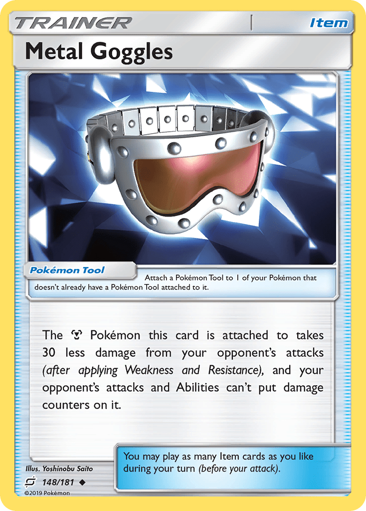 Metal Goggles (148/181) [Sun & Moon: Team Up] Pokemon Single Pokémon  | Multizone: Comics And Games