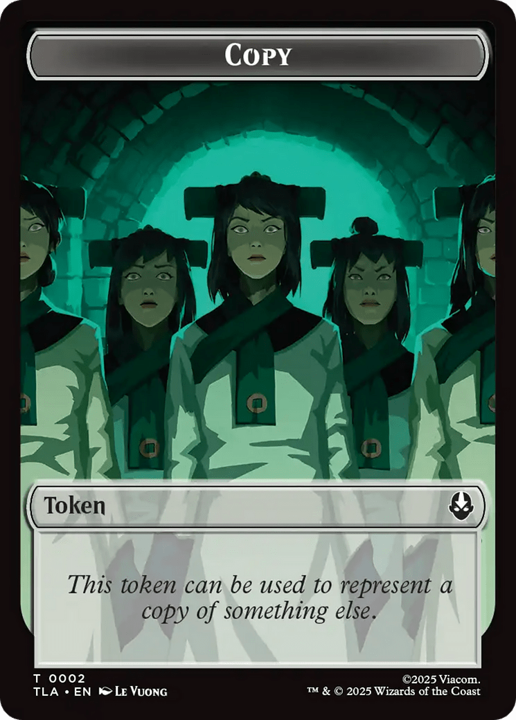 Copy (0002) // Soldier (0011) Double-Sided Token [Avatar: The Last Airbender Tokens] MTG Single Magic: The Gathering  | Multizone: Comics And Games