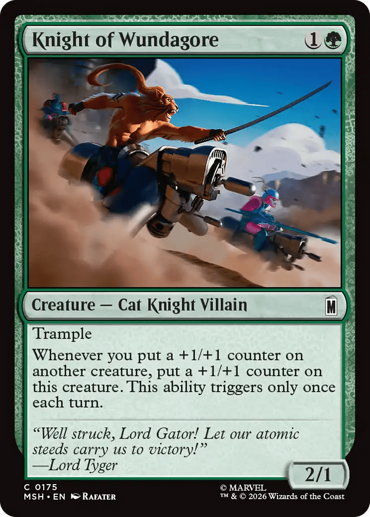 Knight of Wundagore [Marvel Super Heroes] MTG Single Magic: The Gathering  | Multizone: Comics And Games
