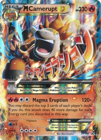 M Camerupt EX (XY198) (Jumbo Card) [XY: Black Star Promos] Pokemon Single Pokémon  | Multizone: Comics And Games