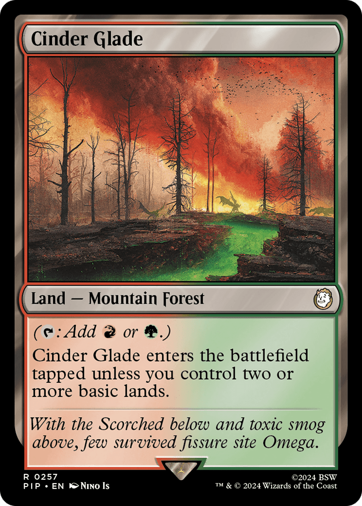 Cinder Glade [Fallout] MTG Single Magic: The Gathering  | Multizone: Comics And Games