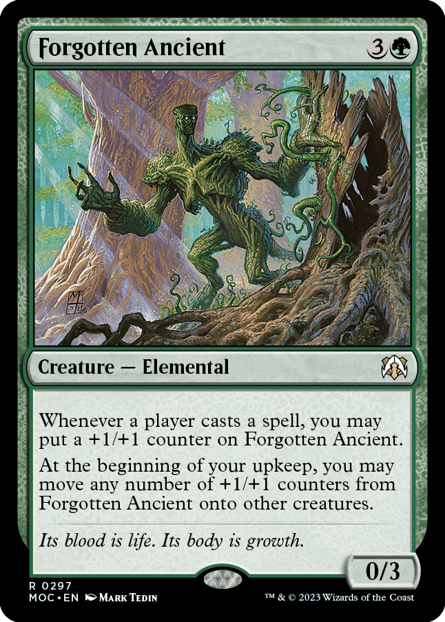 Forgotten Ancient [March of the Machine Commander] MTG Single Magic: The Gathering  | Multizone: Comics And Games