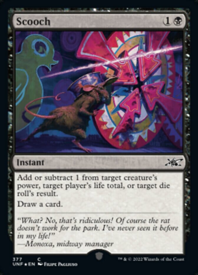 Scooch (Galaxy Foil) [Unfinity] MTG Single Magic: The Gathering  | Multizone: Comics And Games