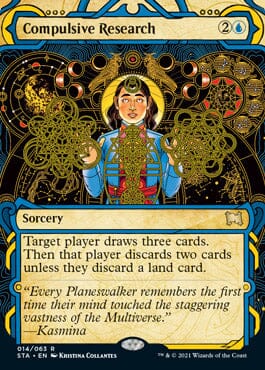 Compulsive Research (Foil Etched) [Strixhaven: Mystical Archive] MTG Single Magic: The Gathering  | Multizone: Comics And Games