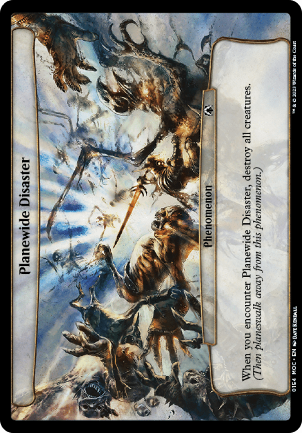 Planewide Disaster [March of the Machine Commander] MTG Single Magic: The Gathering  | Multizone: Comics And Games