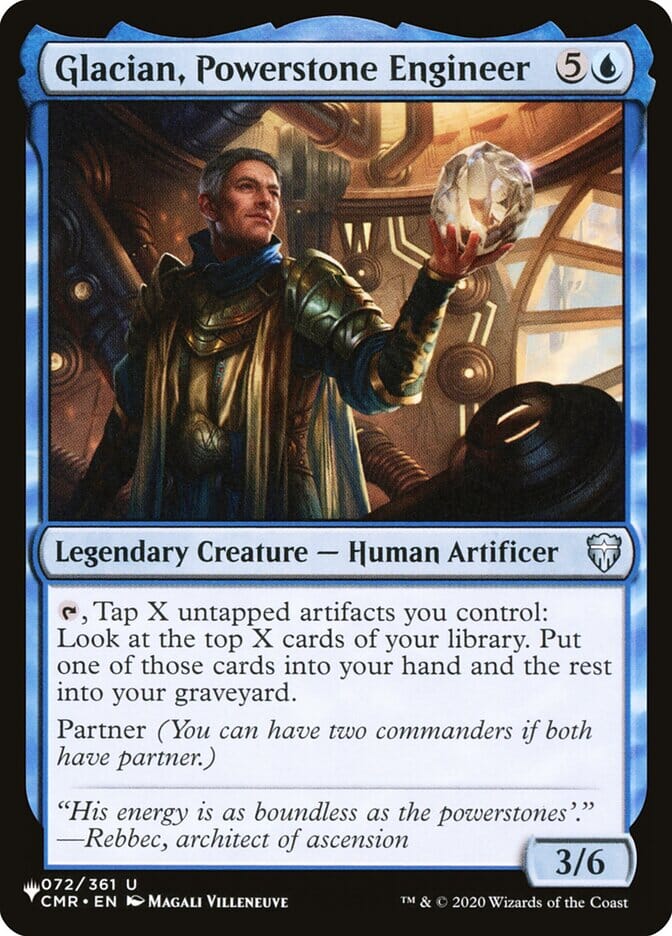 Glacian, Powerstone Engineer [The List] MTG Single Magic: The Gathering  | Multizone: Comics And Games