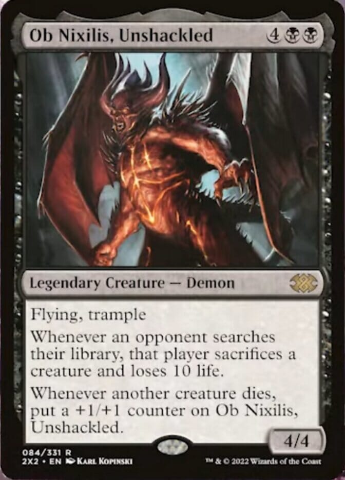 Ob Nixilis, Unshackled [Double Masters 2022] MTG Single Magic: The Gathering  | Multizone: Comics And Games
