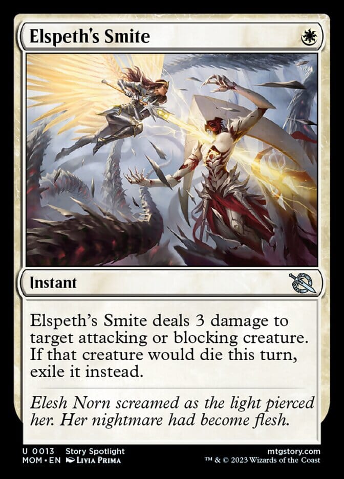 Elspeth's Smite [March of the Machine] MTG Single Magic: The Gathering  | Multizone: Comics And Games