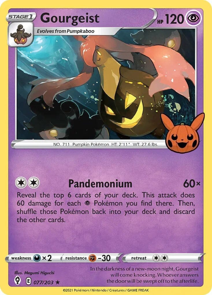 Gourgeist (077/203) [Trick or Trade] Pokemon Single Pokémon  | Multizone: Comics And Games