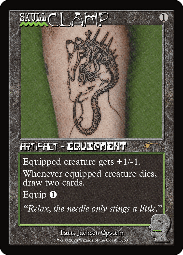 Skullclamp [Secret Lair Drop Series] MTG Single Magic: The Gathering  | Multizone: Comics And Games