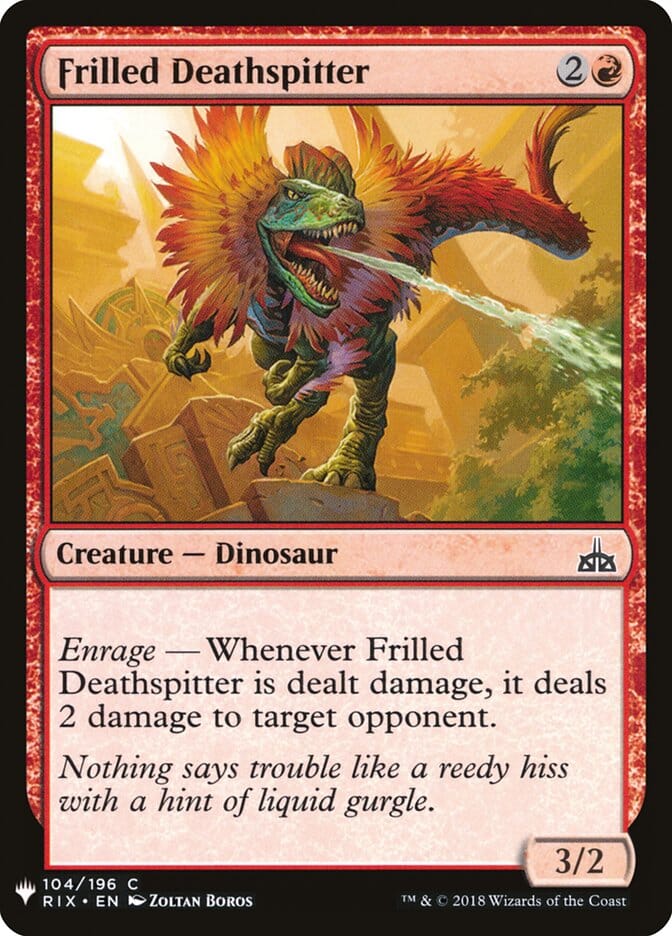 Frilled Deathspitter [Mystery Booster] MTG Single Magic: The Gathering  | Multizone: Comics And Games