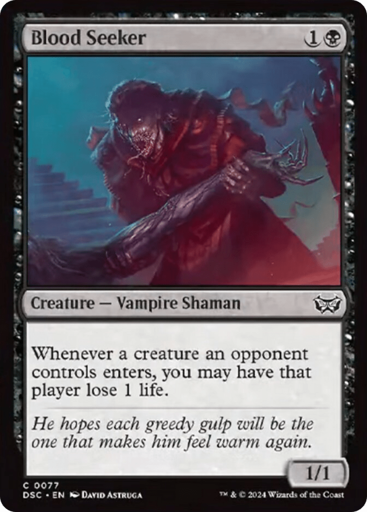 Blood Seeker [Duskmourn: House of Horror Commander] MTG Single Magic: The Gathering  | Multizone: Comics And Games