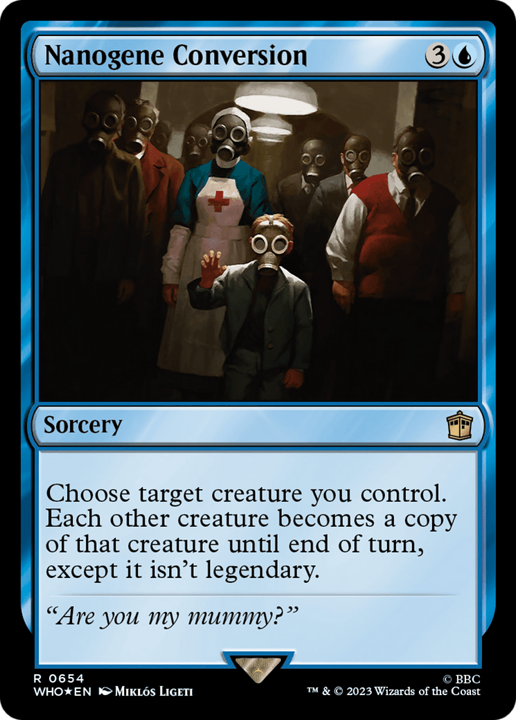 Nanogene Conversion (Surge Foil) [Doctor Who] MTG Single Magic: The Gathering  | Multizone: Comics And Games