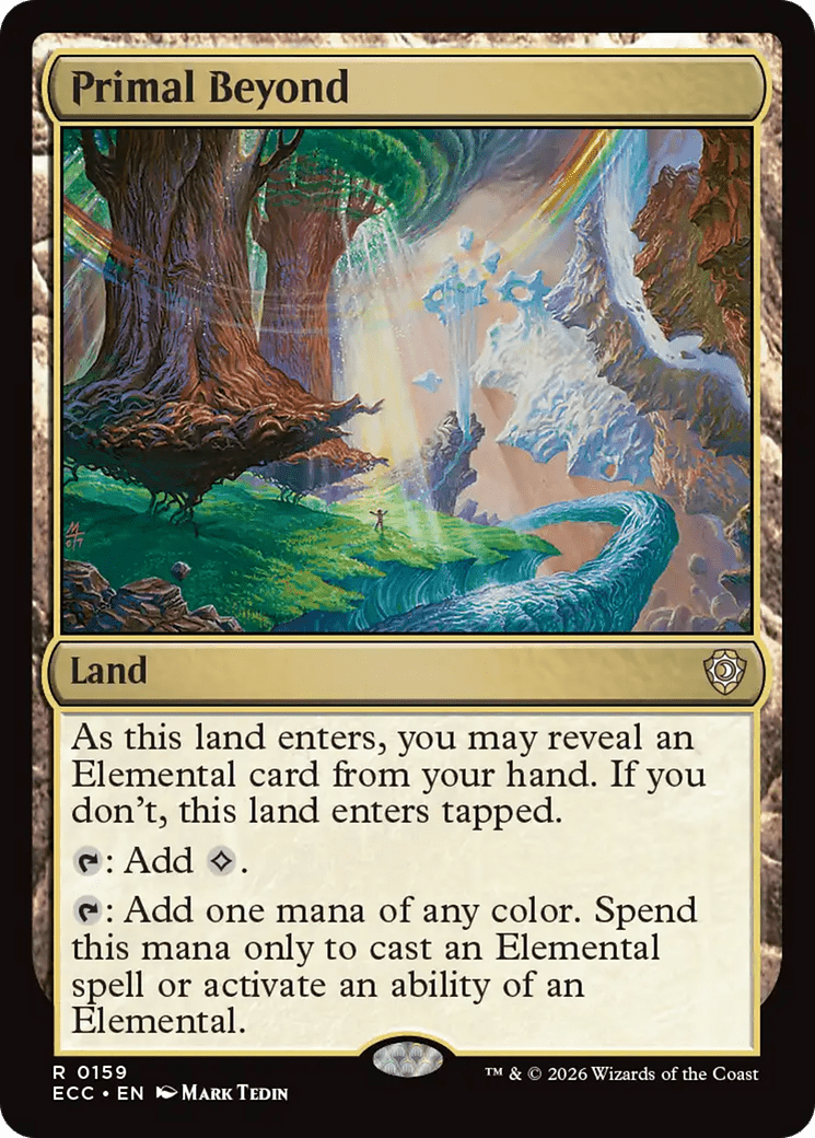Primal Beyond [Lorwyn Eclipsed Commander] MTG Single Magic: The Gathering  | Multizone: Comics And Games