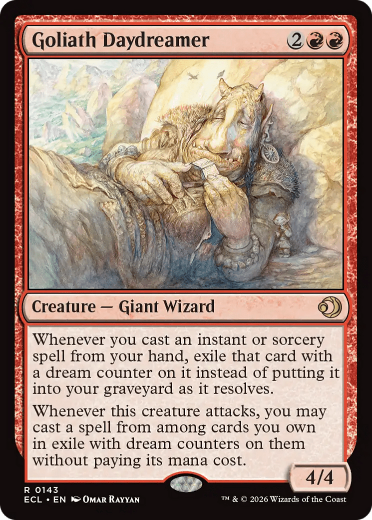 Goliath Daydreamer [Lorwyn Eclipsed] MTG Single Magic: The Gathering  | Multizone: Comics And Games