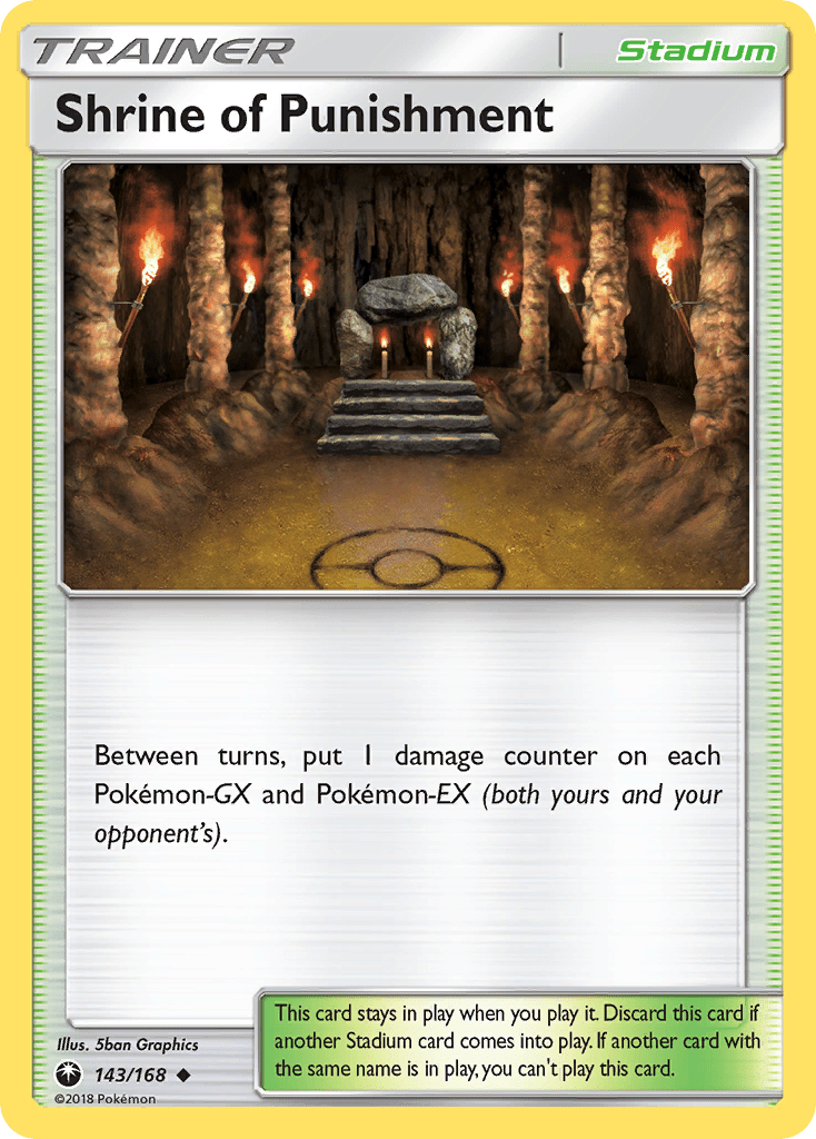 Shrine of Punishment (143/168) [Sun & Moon: Celestial Storm] Pokemon Single Pokémon  | Multizone: Comics And Games
