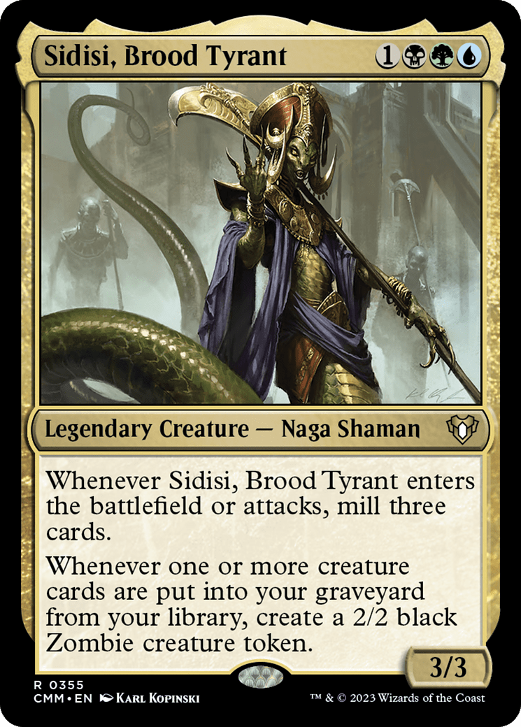 Sidisi, Brood Tyrant [Commander Masters] | Multizone: Comics And Games