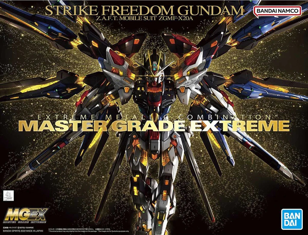 Master Grade Extreme: Strike Freedom Gundam - Z.A.F.T. Mobile Suit ZGMF-X20A Model Kit Bandai  | Multizone: Comics And Games