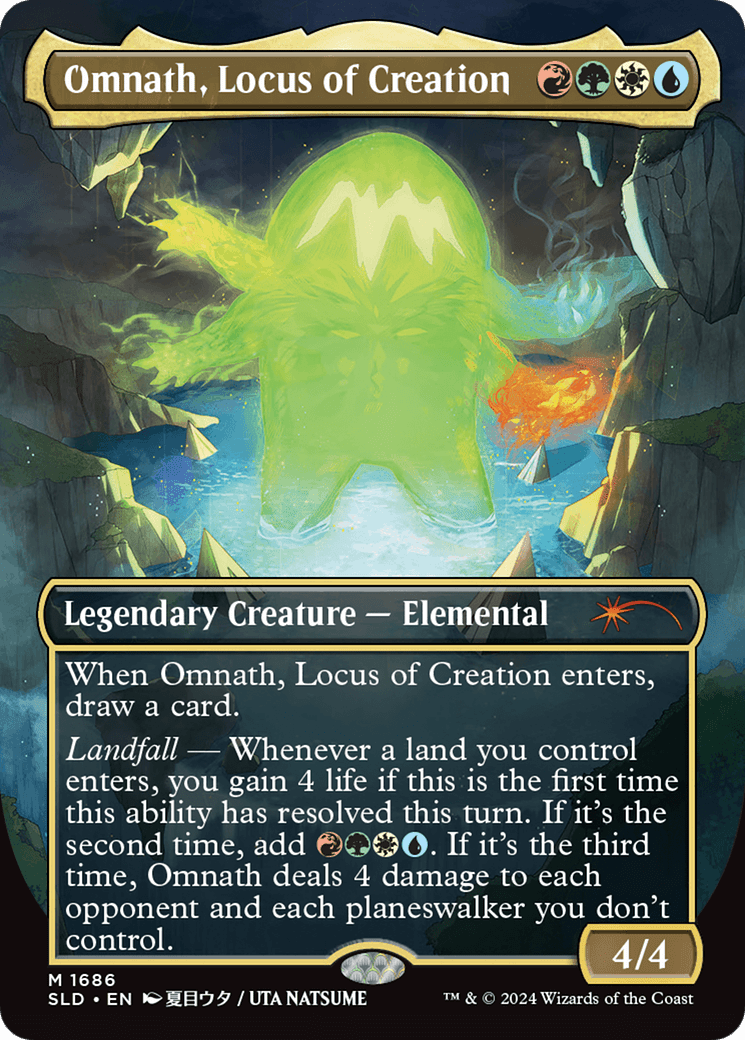 Omnath, Locus of Creation [Secret Lair Drop Series] MTG Single Magic: The Gathering  | Multizone: Comics And Games