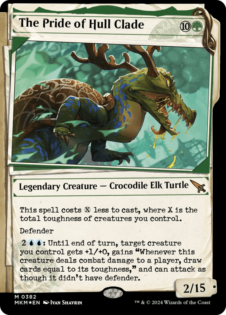 The Pride of Hull Clade (Showcase) (Invisible Ink) [Murders at Karlov Manor] MTG Single Magic: The Gathering  | Multizone: Comics And Games