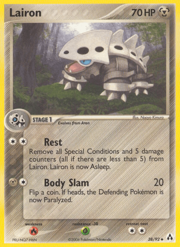 Lairon (38/92) [EX: Legend Maker] Pokemon Single Pokémon  | Multizone: Comics And Games