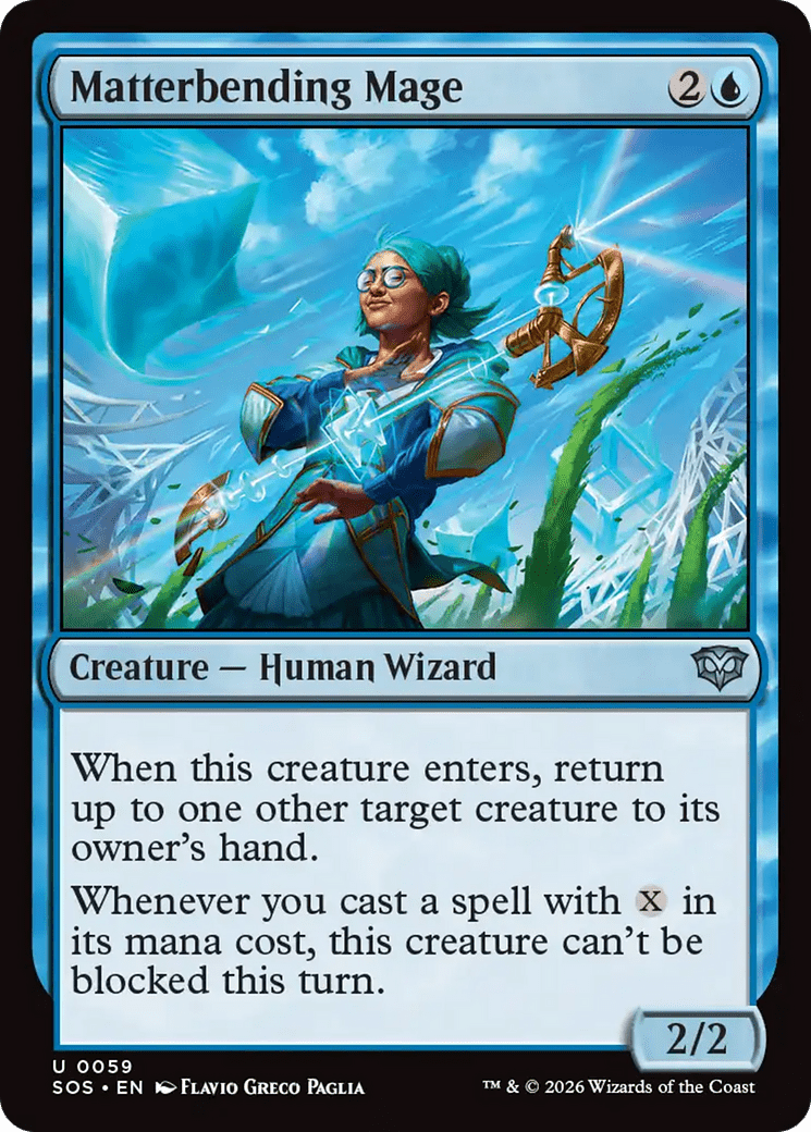 Matterbending Mage [Secrets of Strixhaven] MTG Single Magic: The Gathering  | Multizone: Comics And Games