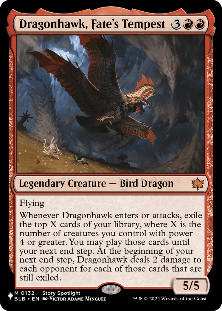Dragonhawk, Fate's Tempest [The List] MTG Single Magic: The Gathering  | Multizone: Comics And Games